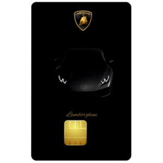 평생의 드림카 이제 카드에 담아 보자 슈퍼카 커스텀 카드스티커, 일반형, 1매, 6. Aventador silhouette