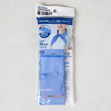 韓國大創 Daiso 凝膠冰涼領巾 涼感巾 戶外運動 散步 夏季 涼感舒適, 1個, 藍色, 藍色