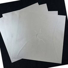 가리 오염 시트, 실버, 4개