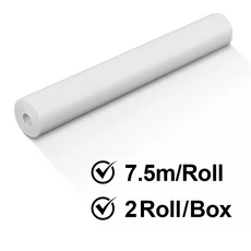 A4 감열지 2롤 7.5m 속건성 및 필기 가능 15m 대형 롤, 01 7..5m roll paper