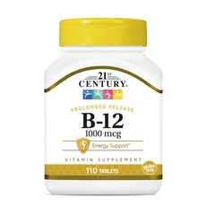 21ST CENTURY 維他命B12補充錠 1000mcg, 1個, 110 件