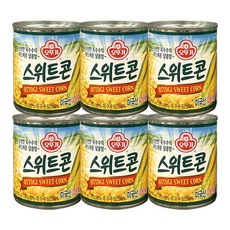 오뚜기 수퍼 스위트콘 통조림, 198g, 6개