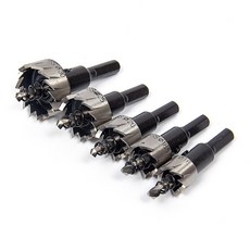 Eagles Trading E T Shop 高速鋼鐵板開孔器 5件組, 1套