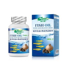 喜又美 精萃魚油+熟成黑蒜精華 膠囊食品, 1個