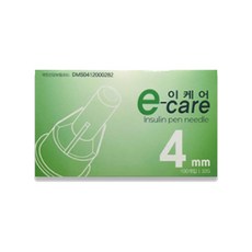 이케어 인슐린 펜니들 멸균주사침 32G 4mm 100개입, 1개