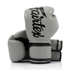 Fairtex BGV14 拳擊手套 灰色, 1個, 12oz