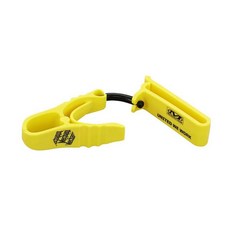 Mechanix Wear 장갑 클립 - 편리한 접근을 위한 비전도성 벨트 부착 지원 건설용 안전 액세서리 옐로우 공구 철물, 1개