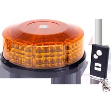 안전표지 현장 경고등 리모컨 무선 LED 차량 경광등 빨강 파랑 라이터 플러그인, 28mm, 1개