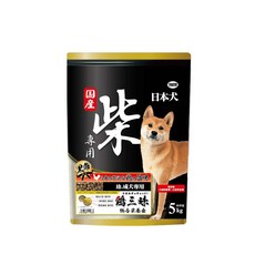 YEASTER 日本犬 雞肉三味 幼犬成犬 綜合營養配方 狗糧, 5kg, 1個, 柴犬專用