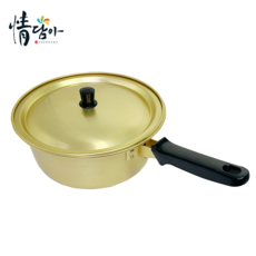 국산 양은 황냄비 편수냄비, 20cm, 1개, 양은냄비, 20cm