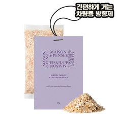 메종드 펜세 퍼퓸 에어프레셔너, 화이트 머스크, 1개, 20g