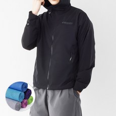 (매장정품) 디스커버리 바람막이 남성 방풍 자켓 간절기 아웃도어 점퍼 + 슈즈풀 스포츠타올 증정