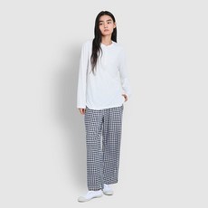 (백화점상품)JAJU 25S/S 여 피치스킨 10부 파자마 팬츠 J205902004124400