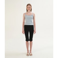 [썸웨어버터] Slit Biker Pants - Black