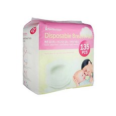 퍼펙션 일회용 수유패드, 135개입, 1박스