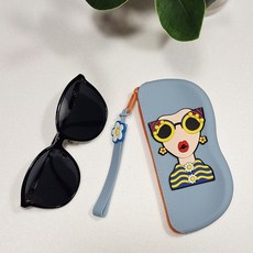 브누크 말랑말랑 실리콘 선글라스 안경 케이스 휴대용