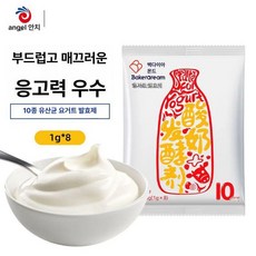 낫토 발효기 초간편 제조기 청국장만드는기계 가공식품, 기본 색상, 안치 바이두안 10종 유산균 1팩 소형8개포함