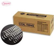 카피어랜드 코일링 22mm 투명 1kg 약42입 180매 1갑 학습지제본