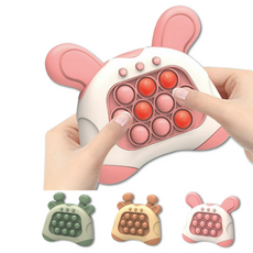 캐릭터 푸쉬팝 게임기 미니게임 단체 대량 선물, 기린(그린)