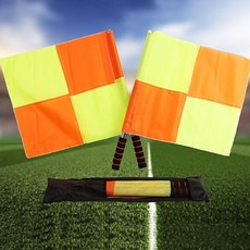 꿈꾸는비 축구 심판 깃발 2P 부심기
