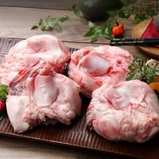 파이팅한우투뿔 도가니 국내산 소고기 도가니탕 곰탕용, 1개, 1kg