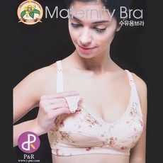 플라워 산전산후 겸용 노와이어 B컵 수유브라