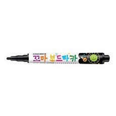 니니마켓 모나미 어린이 화이트보드마카 검정 1P . 보드펜