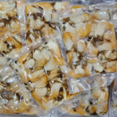 국내산 여수 노랑 새조개 손질 급냉, 1박스, 급냉 노랑새조개 200g