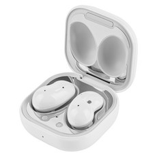 아이몰 갤럭시 버즈 강력 메탈 철가루 방지 스티커 2매, 실버, 버즈 프로