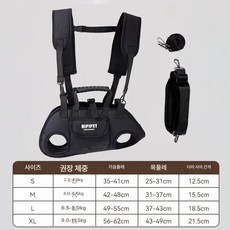 대형견 포대기 중형견 배낭 반려견 강아지 들것 이동, 1개