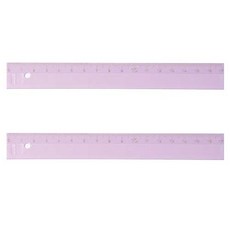 레이메이 후지이 룰러 17cm KM171, 파스텔 퍼플, 2개