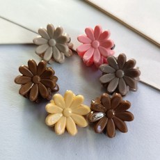 迷你髮夾小抓夾組合：愛心花朵鯊魚夾 前額劉海髮飾