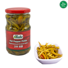 Turkish Alata Halal Hot Pepper Pickle 터키 알라타 할랄 핫 페퍼 피클, 1개, 350g