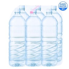 [에브리워터] 무라벨 2L x 6개