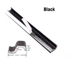 6M 창 S 유형 소음 날씨 대비 자체 접착 방음 폼 씰링 스트립 도어 씰 갭 필러 테이프, 1개