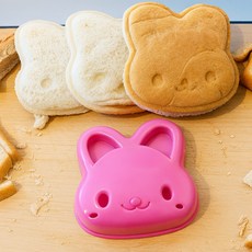 귀요미 토끼 식빵 앤 쿠키 커터 식빵 틀 주먹밥틀 샌드위치 틀 Q357-O, 02.식빵커터 고양이 K894