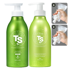 올뉴 TS 샴푸 + 올리브 TS 트리트먼트 + 소분 파우치 증정, 1개