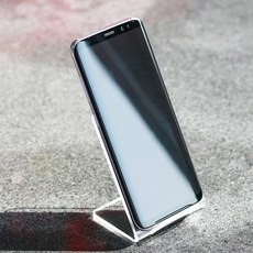 핸드폰거치대 아크릴진열대 휴대폰, 검정, 1개, 블랙