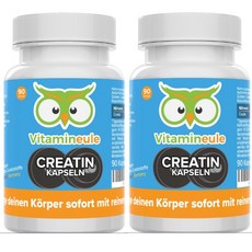 Vitamineule 독일 크레아틴 모노하이드레이트 450mg 90캡슐 2팩