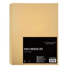 데일리브릿지 A4 더 크라프트 프리미엄 페이퍼 세트 (THE CRAFT), 120매, 120g