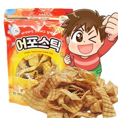 빠삭빠삭 어포스틱 100g 국민안주 어포튀김 어포튀각, 1개
