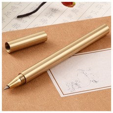 브라스 볼펜 리필심 선물세트(원통형) 사무용품 필기구