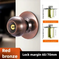 도어 스톱 미끄럼 방지 스테인레스 스틸 숨겨진 도어 홀더 스톱 웨지 블록 가드 목재 유리 도어 가구 하드웨어, [01] Red bronze
