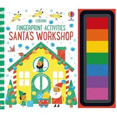 Fingerprint Activities Santa's Workshop, Fingerprint Activities Santa.., Fiona Watt, Kit Frost(저), Usborne Publishing Ltd