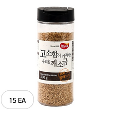 햇님마을 고소함이 가득한 우리집 깨소금, 100g, 15개
