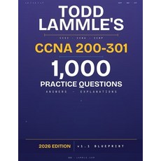 (영문도서)Todd Lammle's CCNA 200-301: 1 000 Practice Questions Answers & Explanations - 2... Paperback, Independently Published, English, 9798197697899