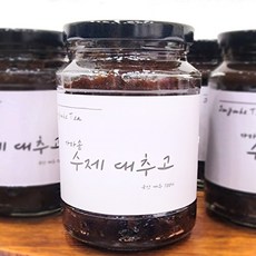 [국내산]수제 대추고 햇대추로 만든 설탕 무첨가, 대추고 500g-1개, 500g, 1개, 1개입