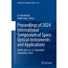 (外文書)Proceedings of 2024 International Symposium of Space Optical Instruments and Appl... Hardcover, Springer, English