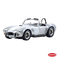 【KYOSHO公司貨】Shelby Cobra 427 S/C 銀色 經典跑車模型 精緻收藏, 1個