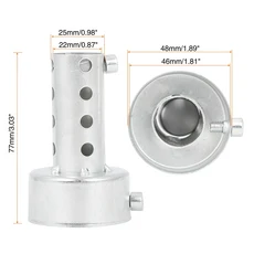 33-60mm 오토바이 조절식 머플러 오토바이 DB 킬러 제거기 배플 배기 머플러 파이프, [07] 46mm